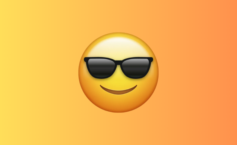 What does the Sunglasses Emoji mean on Snapchat